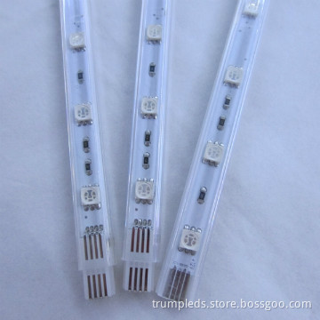 5050 RGB mini rigid led strip tube for the furniture